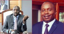 Collaged images of Roads Kipchumba Murkomen and Interior's Kithure Kindiki.